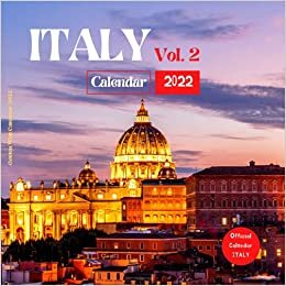 Italy Calendar 2022: Official Italy Calendar 2021-2022, September 2021-December 2022 16 Month Calendar, Scenic Travel Europe Italy Square Photo Book ... Office Calendar, Venice Calendar 2022 ITALY