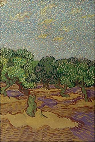Vincent van Gogh's Olive Trees - A Poetose Notebook / Journal / Diary (50 pages/25 sheets) (Poetose Notebooks) indir