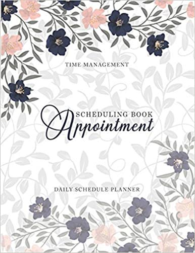 Appointment Scheduling Book: Appointment Book 15 Minute Increments | Schedule Organizer | Monday to Sunday 8 am-9pm | Personal Time Management | For ... (At a Glance Weekly Appointment Book, Band 2)