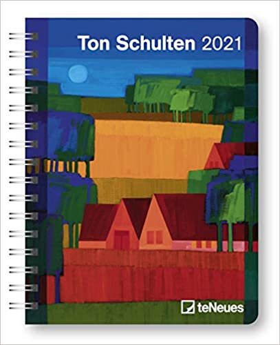 Ton Schulten 2021 - Diary - Buchkalender - Taschenkalender - 16,5x21,6: Diary