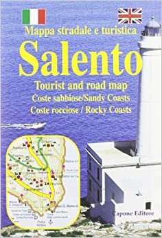 SALENTO TOURIST AND ROAD MAP.