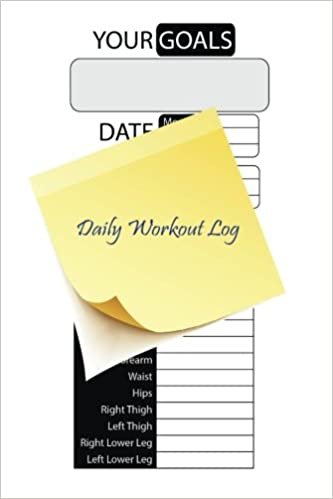 Daily Workout Log:Weight Loss:Undated Daily Training: Fitness & Workout Journal: Notebook 6x9 inch 105 Page:Fitness Journal and Diary Workout log
