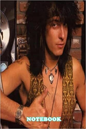 Notebook : Nikki Sixx Motley Crue Band Notebook Journal 100 Pages for Office, Thankgiving Notebook .School Supplies #676 indir