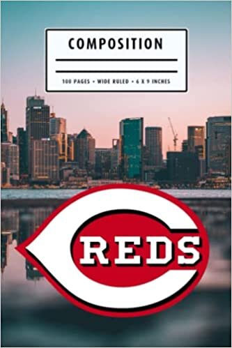 New Year Weekly Timesheet Record Composition : Cincinnati Reds Notebook | Christmas, Thankgiving Gift Ideas | Baseball Notebook #3