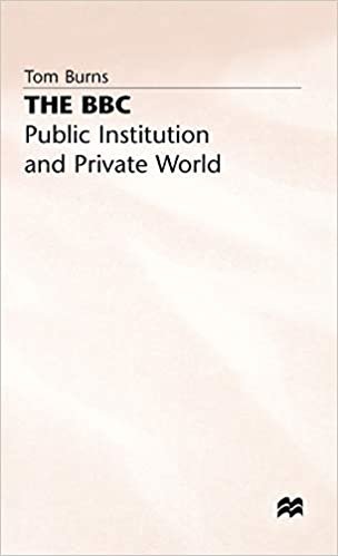 The BBC: Public Institution and Private World (Edinburgh Studies in Culture and Society)