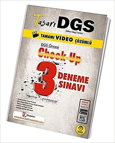 Tasarı DGS Öncesi Check Up Video Çözümlü 3 Deneme indir
