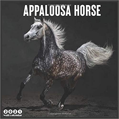 Appaloosa Horse 2021 Wall Calendar: Official American Horse breed Calendar 2021, 18 Months