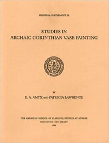 Studies in Archaic Corinthian Vase Painting (Hesperia Supplement) indir
