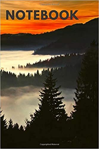 Forest Sunset Notebook: Nature Notebook, Wildlife Notebook, Journal, Diary (110 Pages, Lined, 6 x 9)