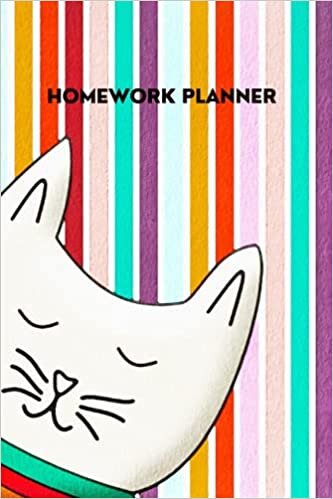 Homework Planner: My Homework Planner, Assignment Notebook, Student Planner Tracker Journal, Assignment Planner, Homework 110 pages for homework assignments