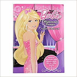 Barbie Mükemmel Prenses Kağıt Bebek Seti