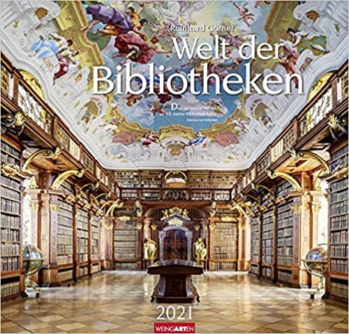 Welt der Bibliotheken Kalender 2021