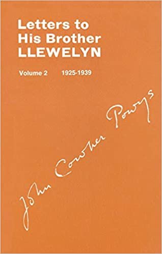 Letters to His Brother Llewlyn, 1925-1939: 002 indir