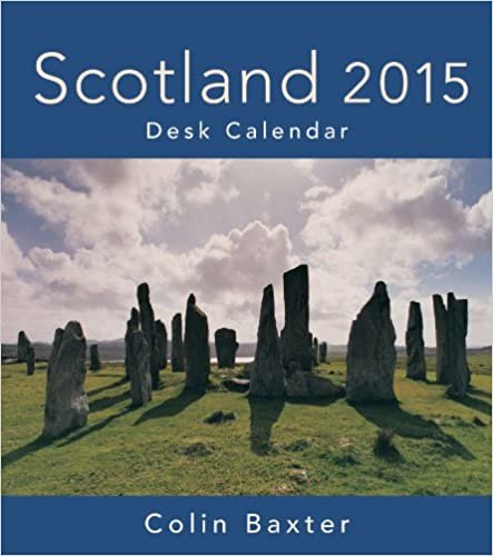 Scotland 2015 Desk Calendar