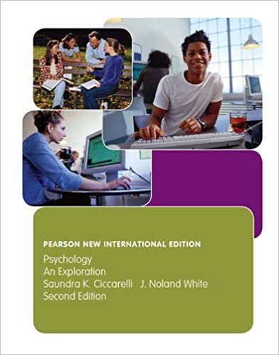 Psychology: Pearson New International Edition: An Exploration