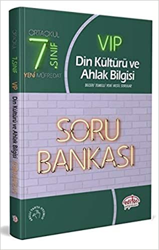 Editör 7. Sınıf VIP Din Kültürü ve Ahlak Bilgisi Soru Bankası