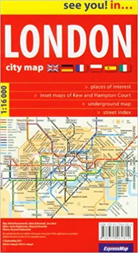 London City Map 1:16 000