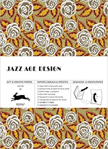 Jazz Age Design: Gift & Creative Paper Book Vol 99 (Gift & creative papers (99))