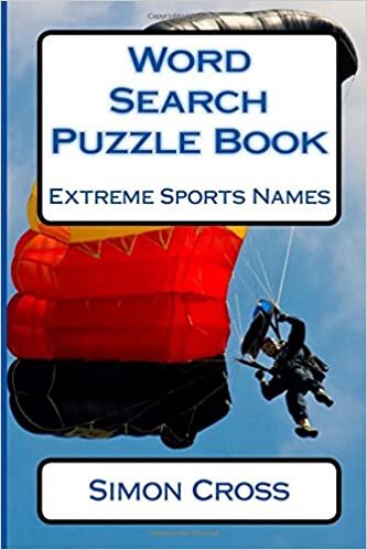 Word Search Puzzle Book Extreme Sports Names
