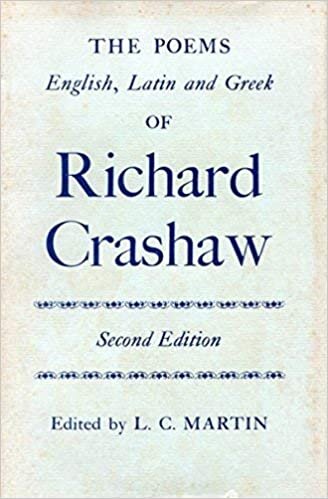 Poems of Richard Crashaw (Oxford English Texts) indir