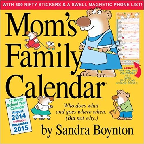 Mom's Family Calendar [With Sticker(s) and Magnetic Board]
