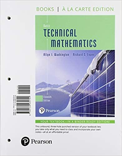 Basic Technical Mathematics, Loose-Leaf Edition Plus Mylab Math with Pearson Etext - 18-Week Access Card Package