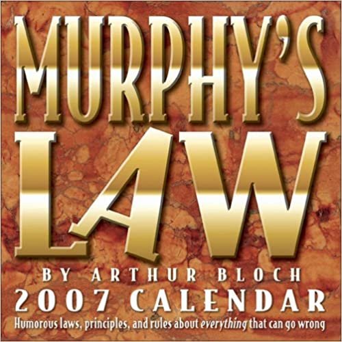 Murphy's Law 2007 Calendar