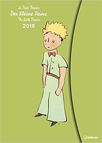 2018 The Little Prince Diary - teNeues Large Magneto Diary - Character - 16 x 22 cm indir