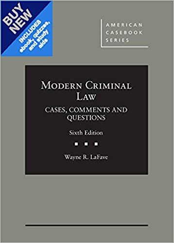 Modern Criminal Law - CasebookPlus: Cases, Comments and Questions (American Casebook Series (Multimedia))