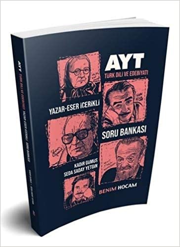 Benim Hocam AYT Türk Dili ve Edebiyatı Yazar Eser İçerikli Soru Bankası