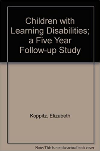 Children With Learning Disabilities; A Five Year Follow-Up Study