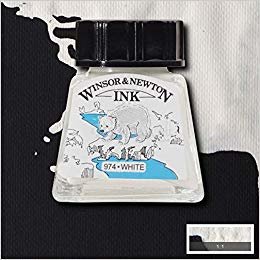 Winsor&Newton Ink Çizim Mürekkebi 14 ml 702 White indir