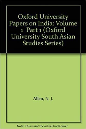 Oxford University Papers on India (Oxford University South Asian Studies Series): 1