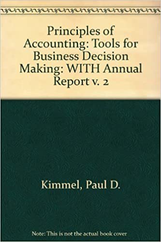 Principles of Accounting: Tools for Business Decision Making : Working Papers: WITH Annual Report v. 2 indir