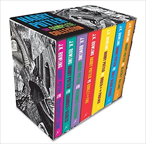 Harry Potter Boxed Set: The Complete Collection Adult Paperback indir