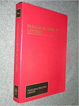 Paralegal Books of Letters (Paralegal Practice Library)