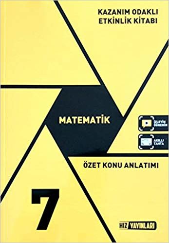 7.Sınıf Matematik Özet Konu Anlatımlı Etkinlik Kitabı - Hız