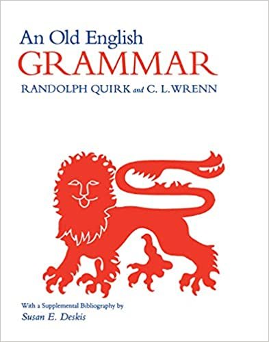 An Old English Grammar (Religious Studies; 34)