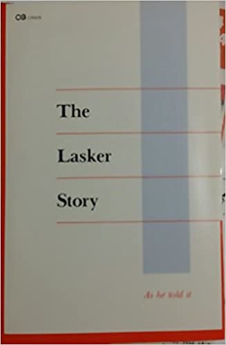 Lasker Story: As He Told It