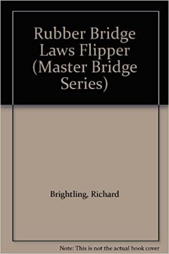 Rubber Bridge Laws Flipper (Master Bridge Series)