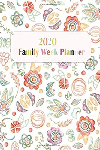 2020 Family Week Planner Calendar and Planner Month to View: 2020 Year Planner: 2020 see it bigger planner | 12-Month Planner & Calendar weekly ... 2020, 2020 planner weekly and monthly 6x9