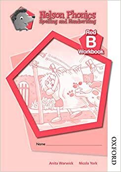 Nelson Phonics Spelling and Handwriting Red Workbooks B (10) indir