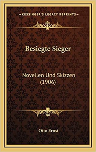 Besiegte Sieger: Novellen Und Skizzen (1906)