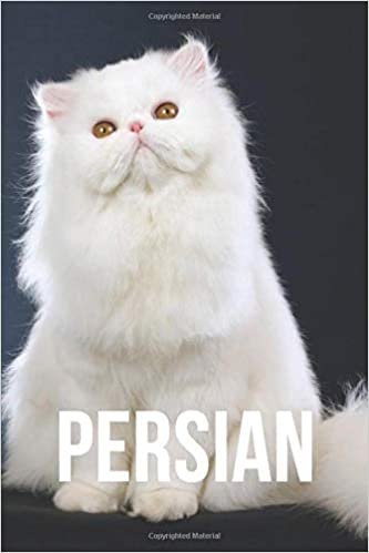 Persian: Cat notebooks motivational notebook, inspiration, journal, diary (110 Pages, Blank, 6 x 9) indir