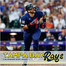 MLB TAMPA BAY RAYS CALENDAR 2022: Baseball Calendar - 16 Month Mini Calendar from September 2021 to December 2022 | Classroom, Home, Office Supplies