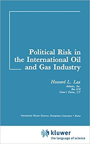Political Risk In The International Oil And Gas Industry