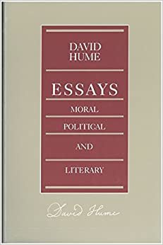 Essays - Moral, Political and Literary