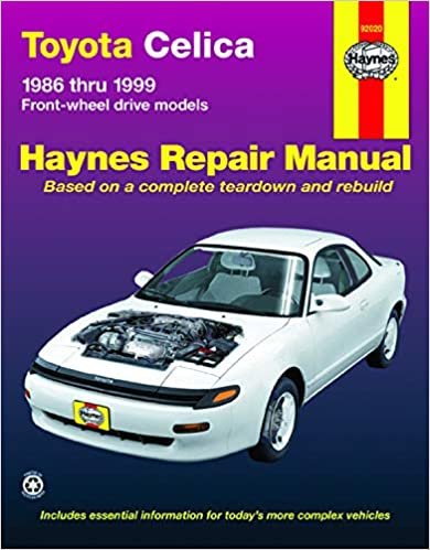 Toyota Celica Front Wheel Drive, 1986-1999 (Haynes Manuals)