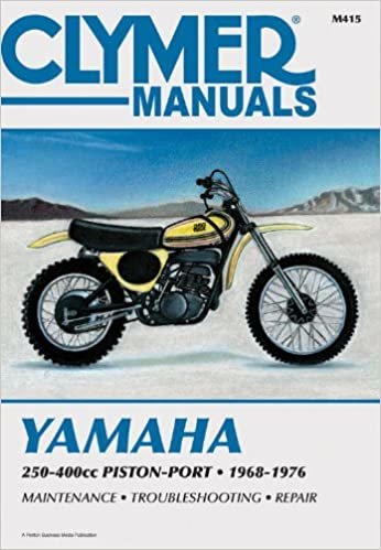 Yamaha 250-400cc Piston Port, 1968-76: Clymer Workshop Manual indir