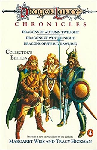 Dragonlance Chronicles: Dragons of Autumn Twilight, Dragons of Winter Night, Dragons of Spring Dawnin (TSR Fantasy)